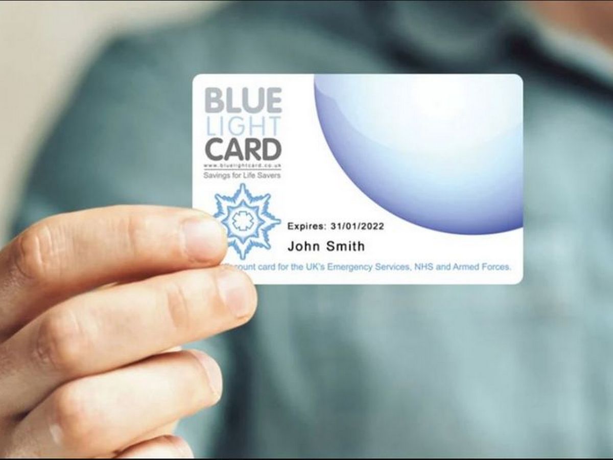 Blue Light Card