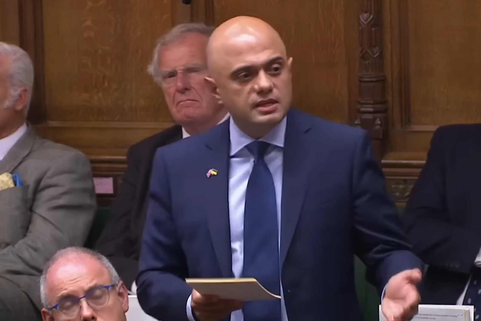 Sajid Javid in Parliament